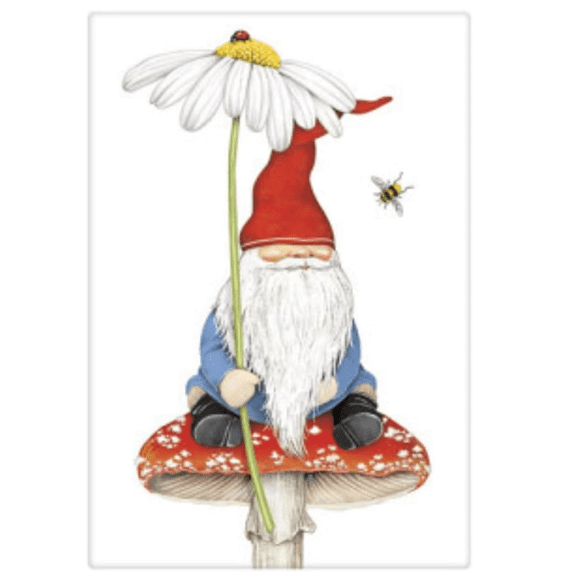 Mary Lake-Thompson BT680 Toadstool Gnome Flour Sack Towel 30 Inches