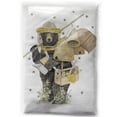 thumbnail image 1 of Mary Lake-Thompson Beekeeper Bear Cotton Flour Sack Dish Towel, 1 of 1