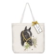 thumbnail image 1 of Mary Lake Thompson Lake Yellow Bridle Horse Canvas Tote Bag, 1 of 1