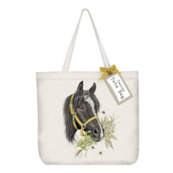 Mary Lake Thompson Lake Yellow Bridle Horse Canvas Tote Bag