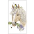 thumbnail image 1 of Mary Lake Thompson Lavender Horse Flour Sack Kitchen Dish Towel, 1 of 1