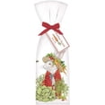thumbnail image 1 of Mary Lake Thompson T187-R 2 Rabbit with Veggie Hat Ribbon Tied Flour Sack Towels, 1 of 1