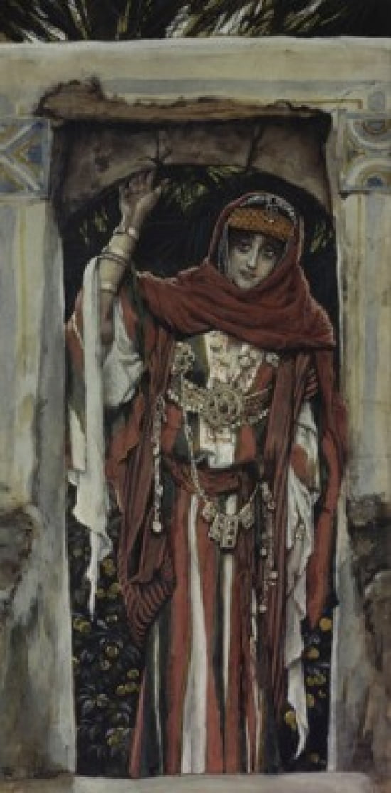 Mary Magdalene before Her Conversion 1886-1894 James Tissot (1839-1902French) Gouache Brooklyn Museum New York USA Canvas Art - James Tissot (18 x 24)
