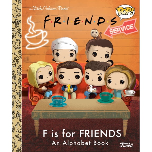 F Is for Friends: an Alphabet Book (Funko Pop!) (Hardcover)