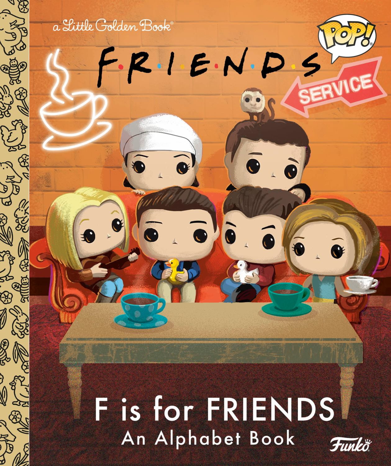 F Is for Friends: an Alphabet Book (Funko Pop!) (Hardcover)