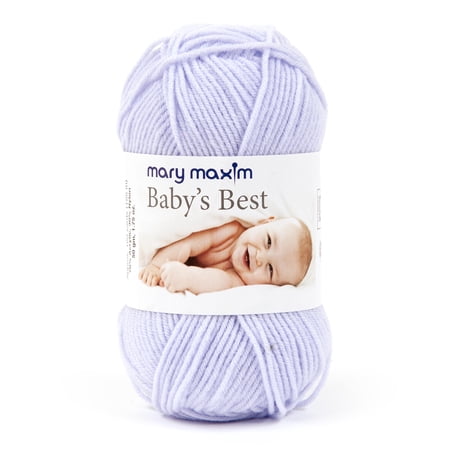 Mary Maxim Baby's Best Yarn-Lavender