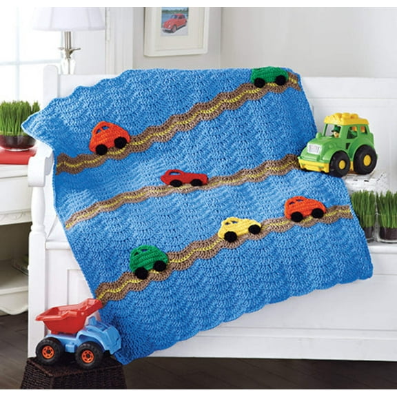 Mary Maxim Cars Blanket