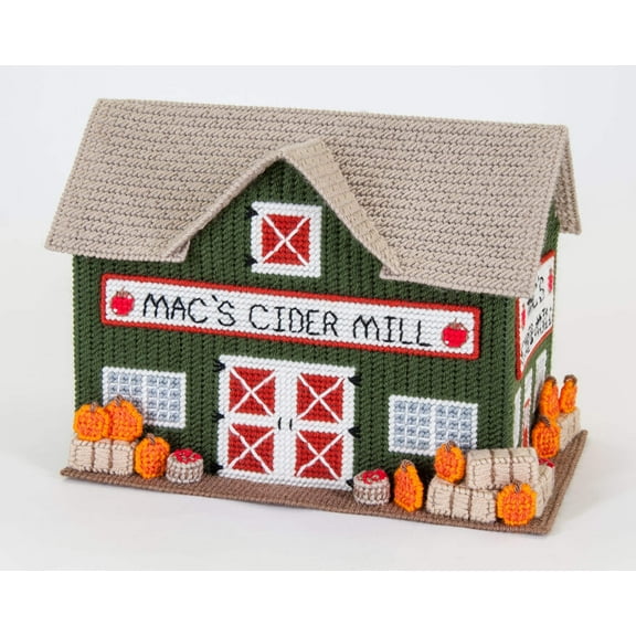 Mary Maxim Cider Mill Plastic Canvas Kit