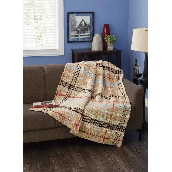 Mary Maxim City of Ottawa Tartan Afghan