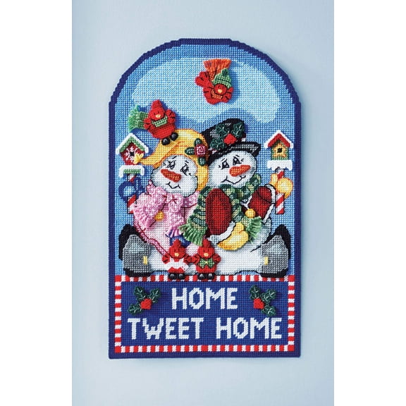 Mary Maxim Home Tweet Home Wall Hanging