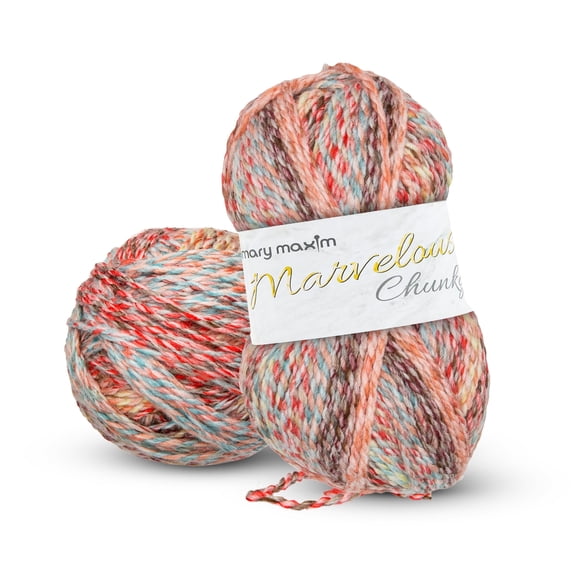 Mary Maxim Marvelous 67 ounces Acrylic Yarn, 100 Yards