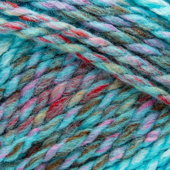 Mary Maxim Marvelous Chunky Yarn “Berry Blast” | 5 Bulky Weight Yarn