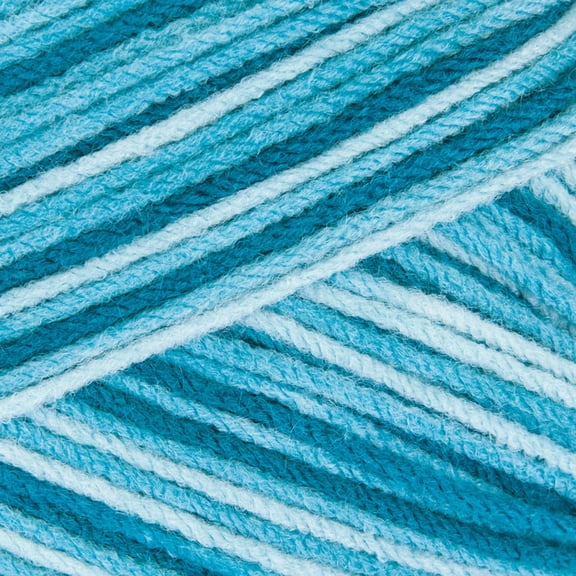 Mary Maxim Maximum Value Yarn - Teal Ombre