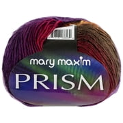 Mary Maxim Prism Yarn, Soft Acrylic DK Variegated Yarn 3.5 oz Skein 290 Yards, Sunset