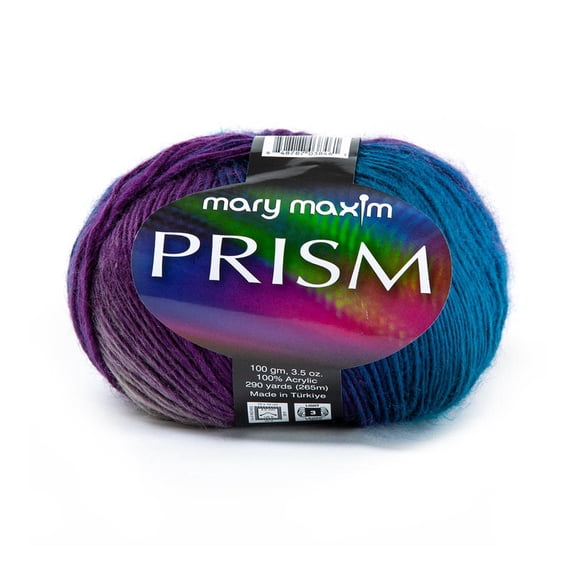 Mary Maxim Prism Yarn, Soft Acrylic DK Variegated Yarn 3.5 oz Skein 290 Yards, Westwinds