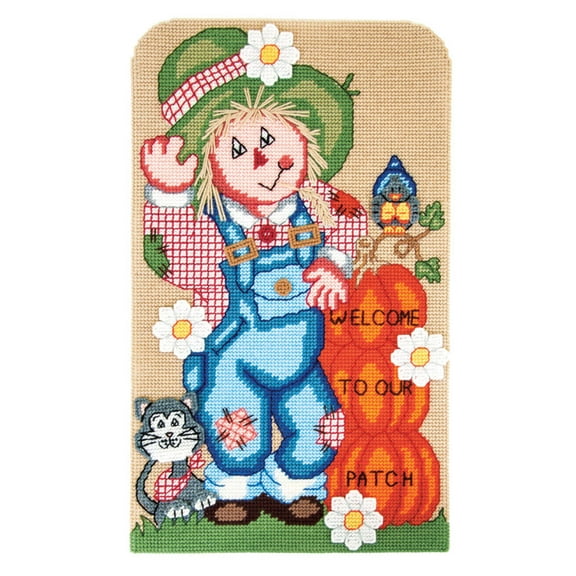Mary Maxim Welcome to Our Patch Plastic Canvas Kit
