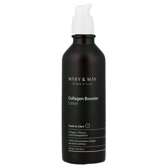 Mary & May Collagen Booster Lotion, 4.05 fl oz (120 ml)