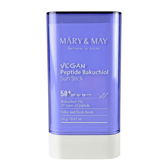 Mary&May Vegan Peptide Bakuchiol Sun Stick SPF50+ PA+ - 0.63 oz