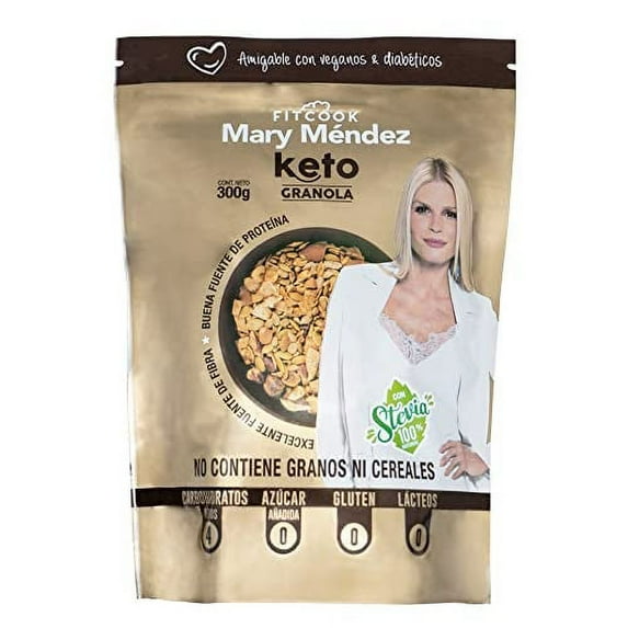 Mary Mendez Fitcook Healthy Gourmet Granola and Coco Crunch. Gluten Free, Keto Friendly No added Sugar