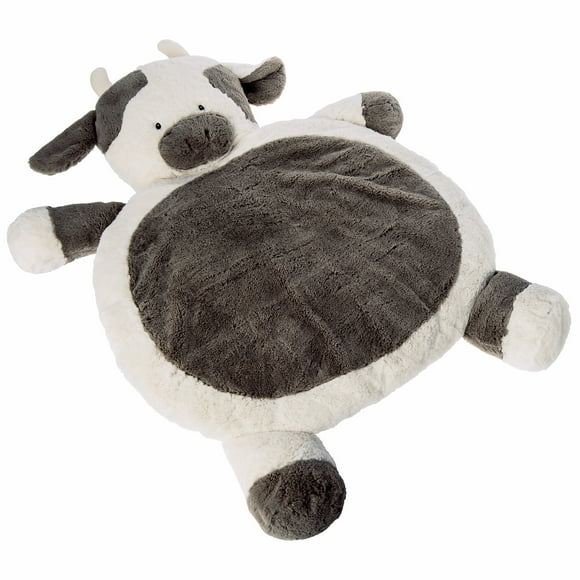 Mary Meyer Bestever Baby Mat, Booboo MooMoo Cow White,Grey