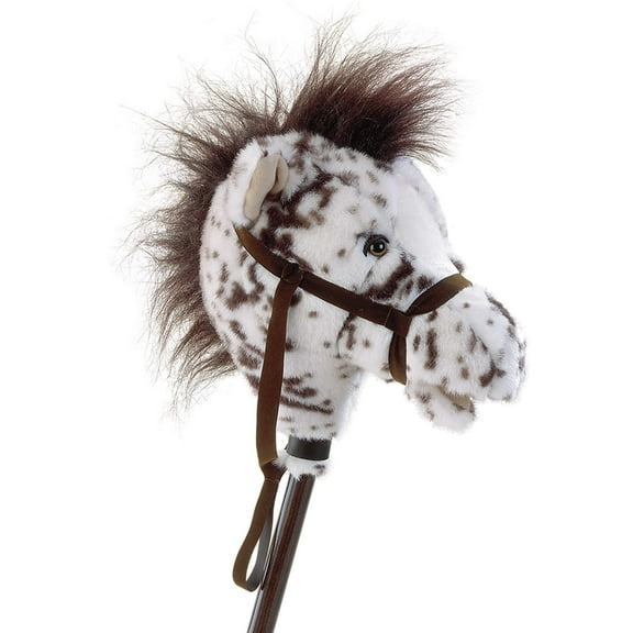 Mary Meyer Hobby Horse Toy Easy Ride 'Um Stick Horses with Galloping and Neighing Sounds, 33-Inches Tall, Appaloosa