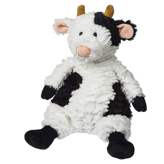 Mary Meyer Snuggables Cow Plush - 14-Inch Ultra-Soft Floppy Stuffed Animal, Classic Farmhouse Nursery Toy