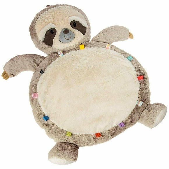 Mary Meyer Taggies Sensory Bestever Baby Mat, Molasses Sloth, 31 x 23"