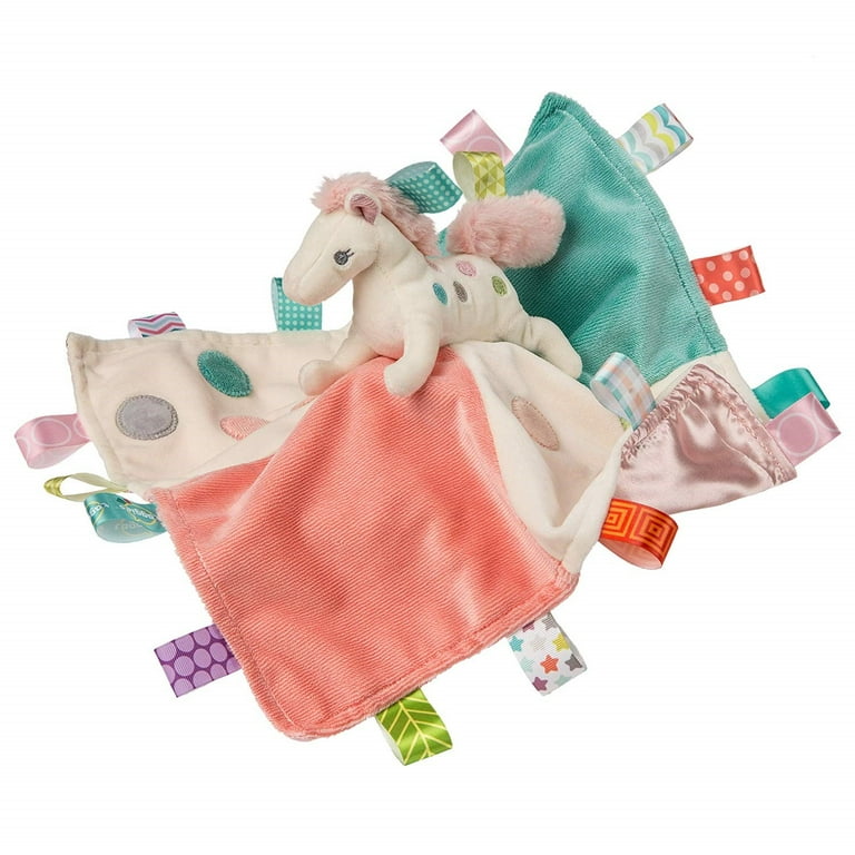 Baby blanket with stuffed animal attached shop
