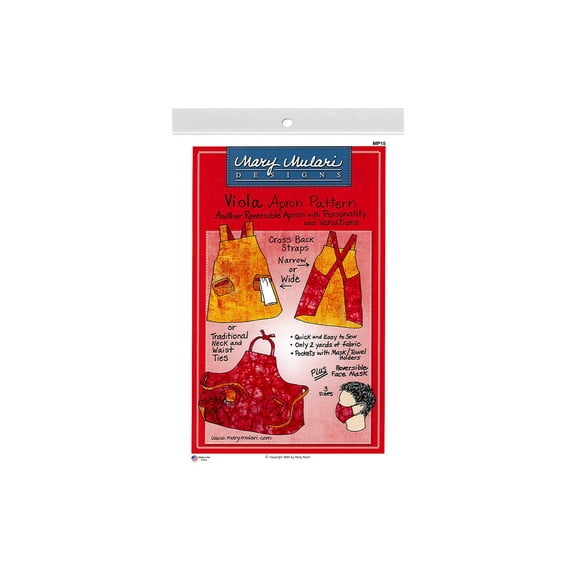 Mary Mulari Viola Apron Pattern