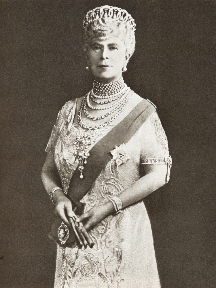 Mary Of Teck Victoria Mary Augusta Louise Olga Pauline Claudine Agnes 1867 Canvas Art - Ken Welsh Design Pics (13 x 17)