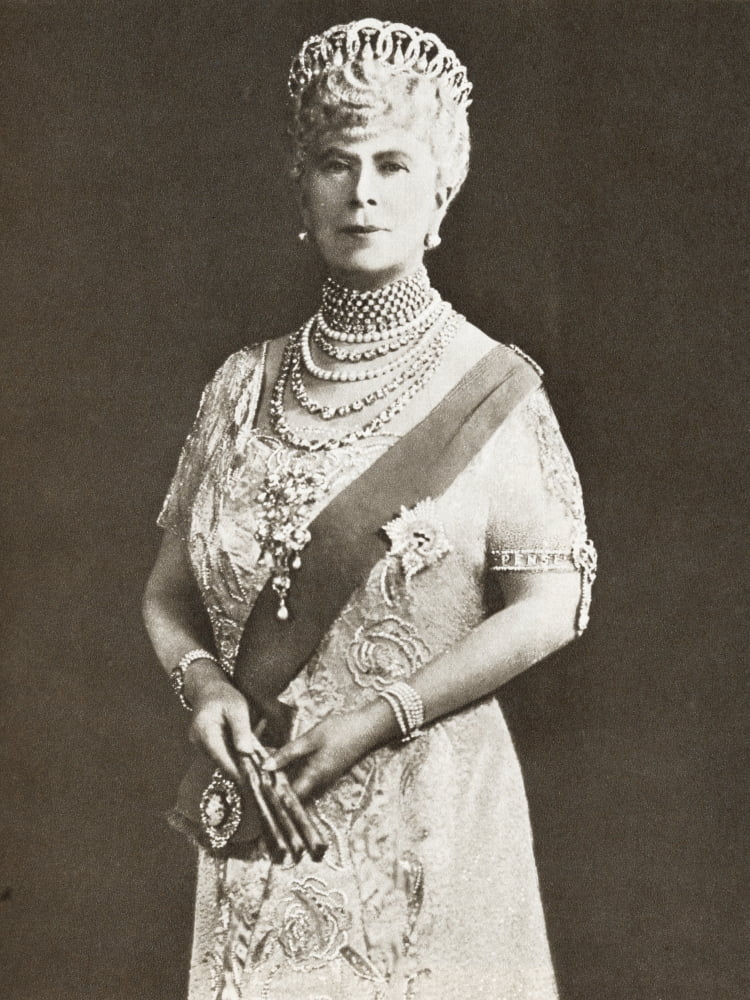 Mary Of Teck Victoria Mary Augusta Louise Olga Pauline Claudine Agnes 1867 Canvas Art - Ken Welsh Design Pics (26 x 34)