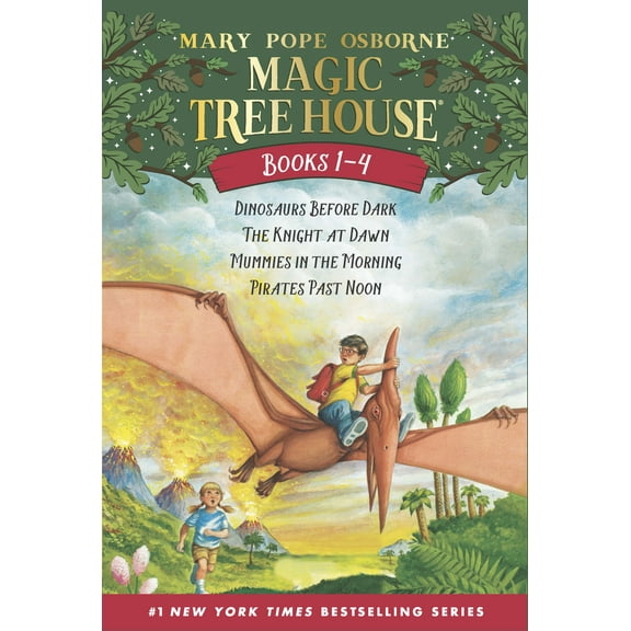 Magic Tree House Books 1-4 Boxed Set (Paperback)