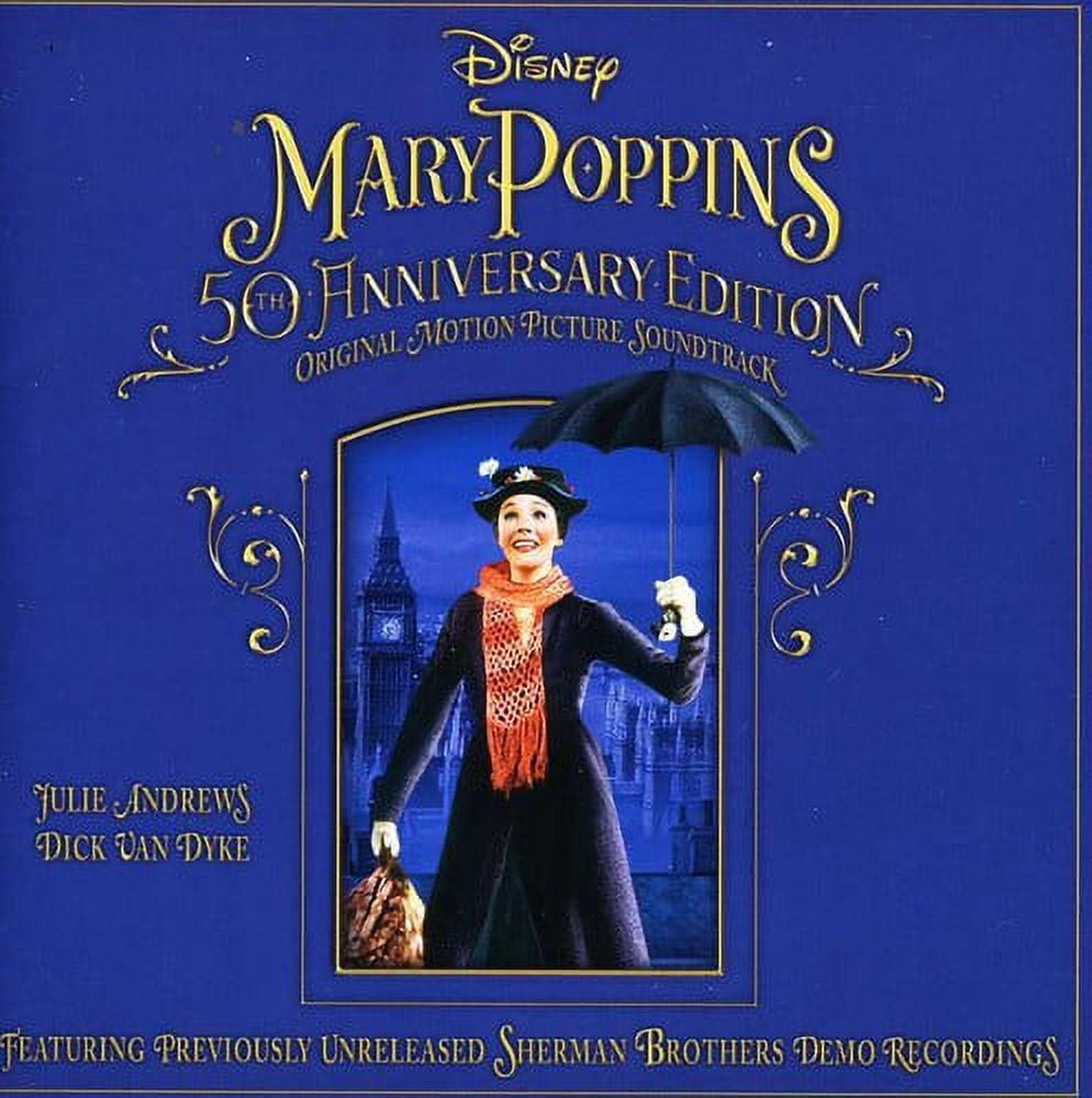 Mary Poppins 50th Anniversary Edition Soundtrack (CD) - Walmart.com