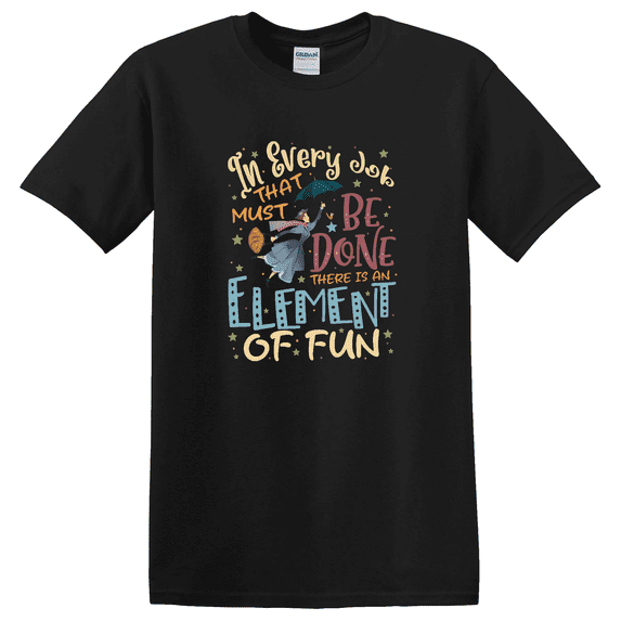 Mary Poppins Quote Graphic T-Shirt
