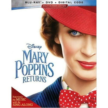 Mary Poppins Returns [Includes Digital Copy] [Blu-ray/DVD] [2018]