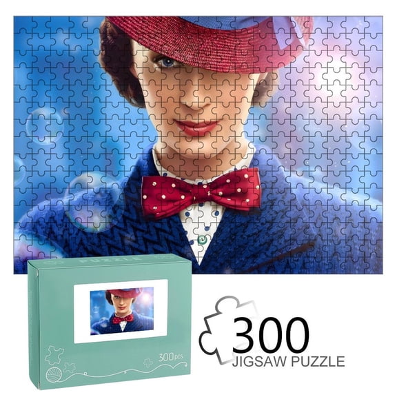 Mary Poppins Returns-themed Wooden jigsaw Puzzle for home Decoration or gift for fans friend,family.300pc