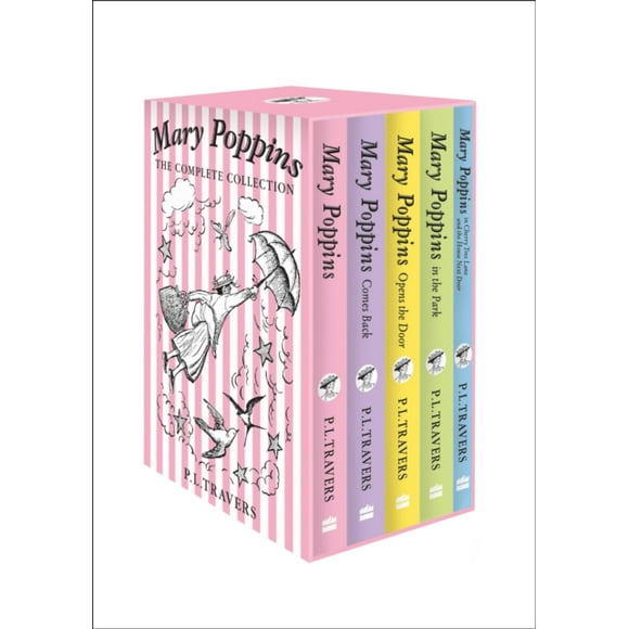 Mary Poppins The Complete Collection 5 Books Box Set