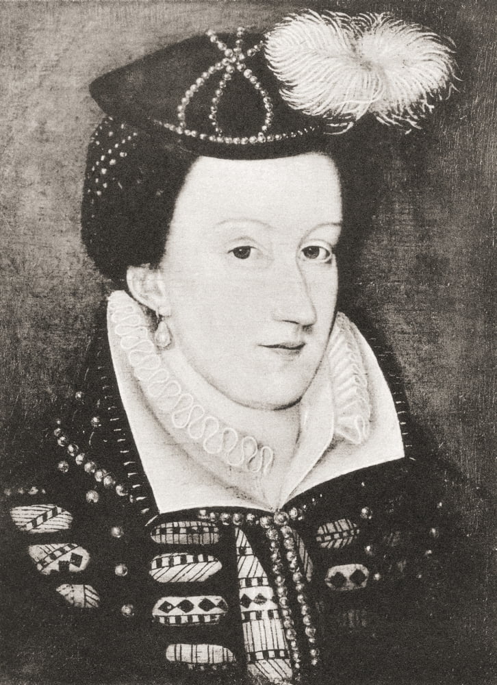 Mary Queen of Scots 1542 Canvas Art - Ken Welsh Design Pics (11 x 16)