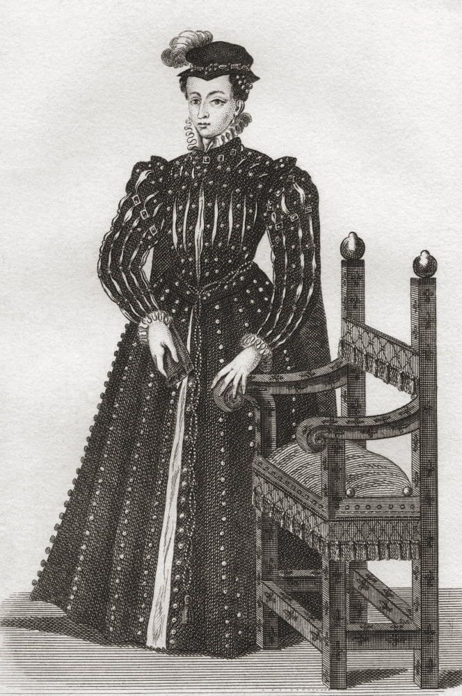 Mary Queen of Scots 1542 Canvas Art - Ken Welsh Design Pics (11 x 17)