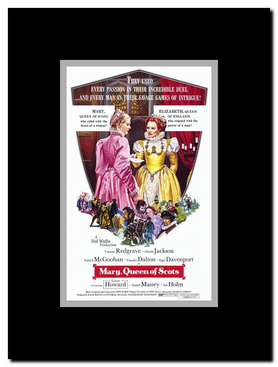 Mary Queen of Scots Framed Movie Poster