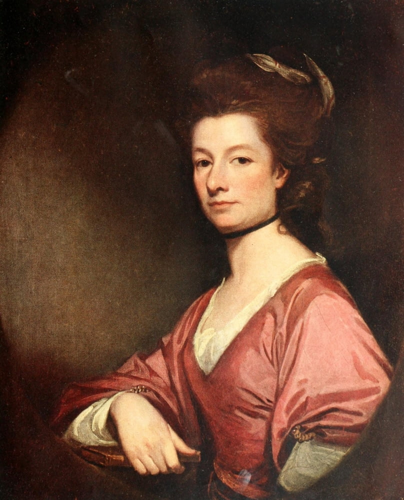 Mary Rookes Leedes Canvas Art - George Romney (18 x 24)