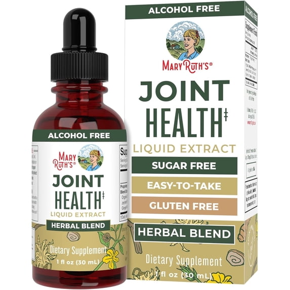 MaryRuth's Alcohol-Free Herbal Tincture Drops with Claw Bark, Organic Ginger Root, and Organic Licorice, Unisex, 1 fl oz