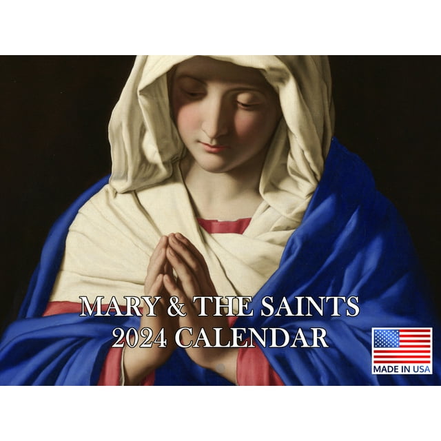 Mary Saint Catholic 2025 Wall Calendar Mary Saint Catholic 2025