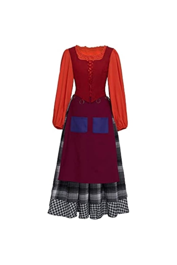 Mary Sanderson Costume - Women's Vintage Witch Dress