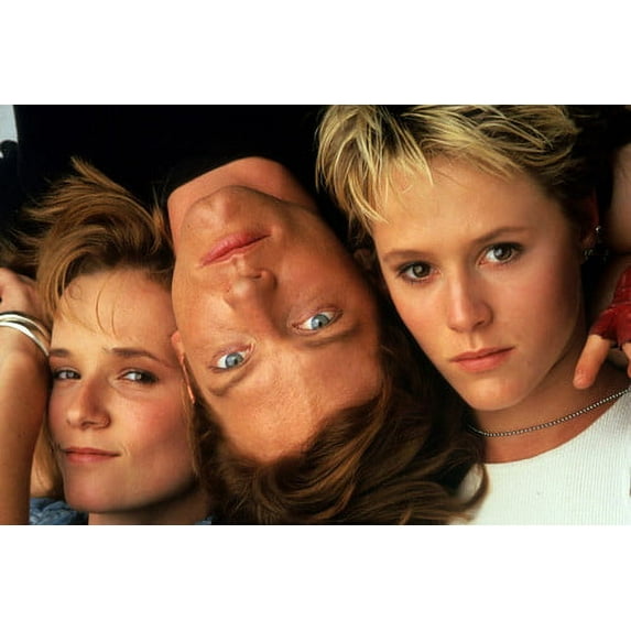 Mary Stuart Masterson and Eric Stoltz and Lea Thompson in Some Kind of Wonderful 24x36 Poster