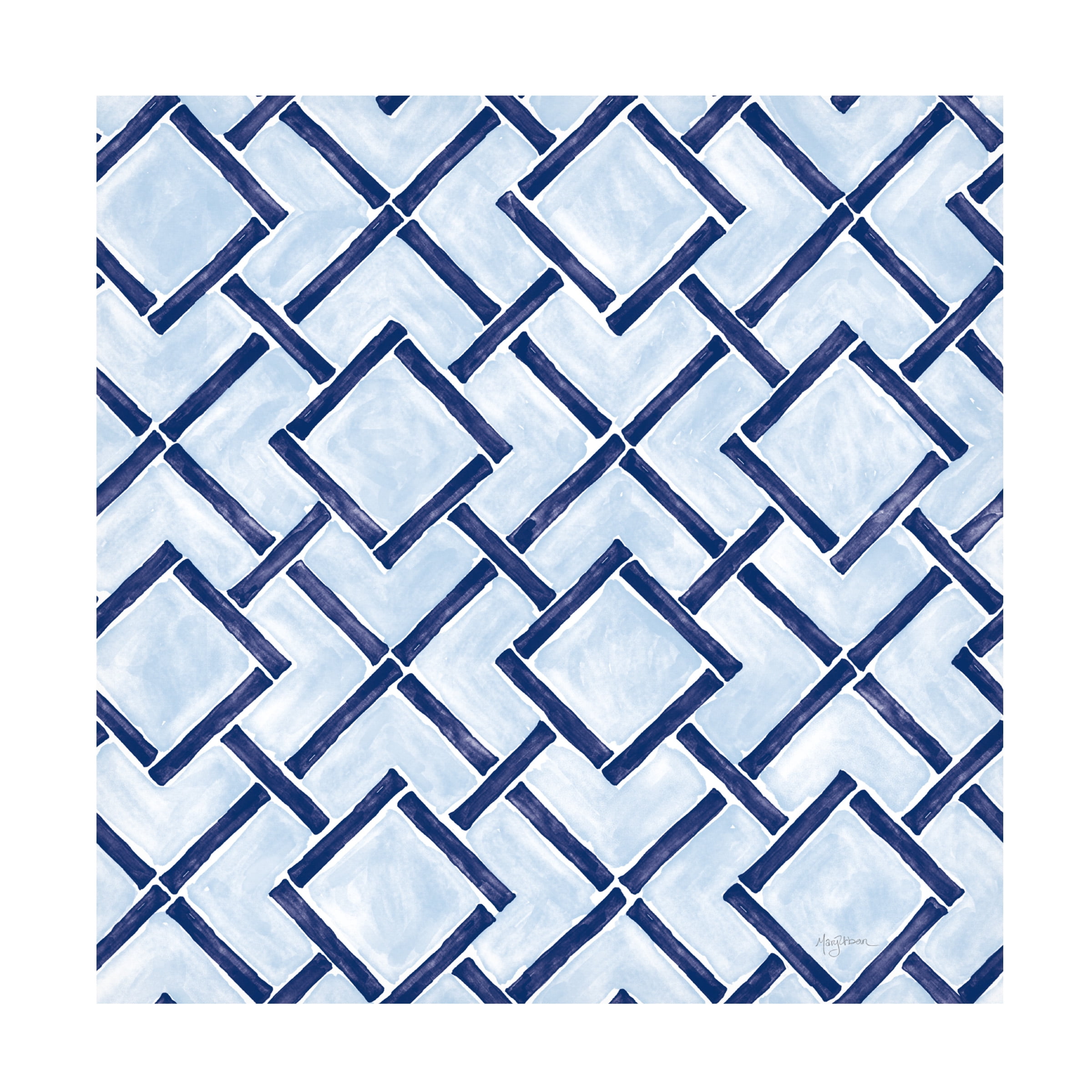 Mary Urban 'Everyday Chinoiserie Pattern IC' Canvas Art