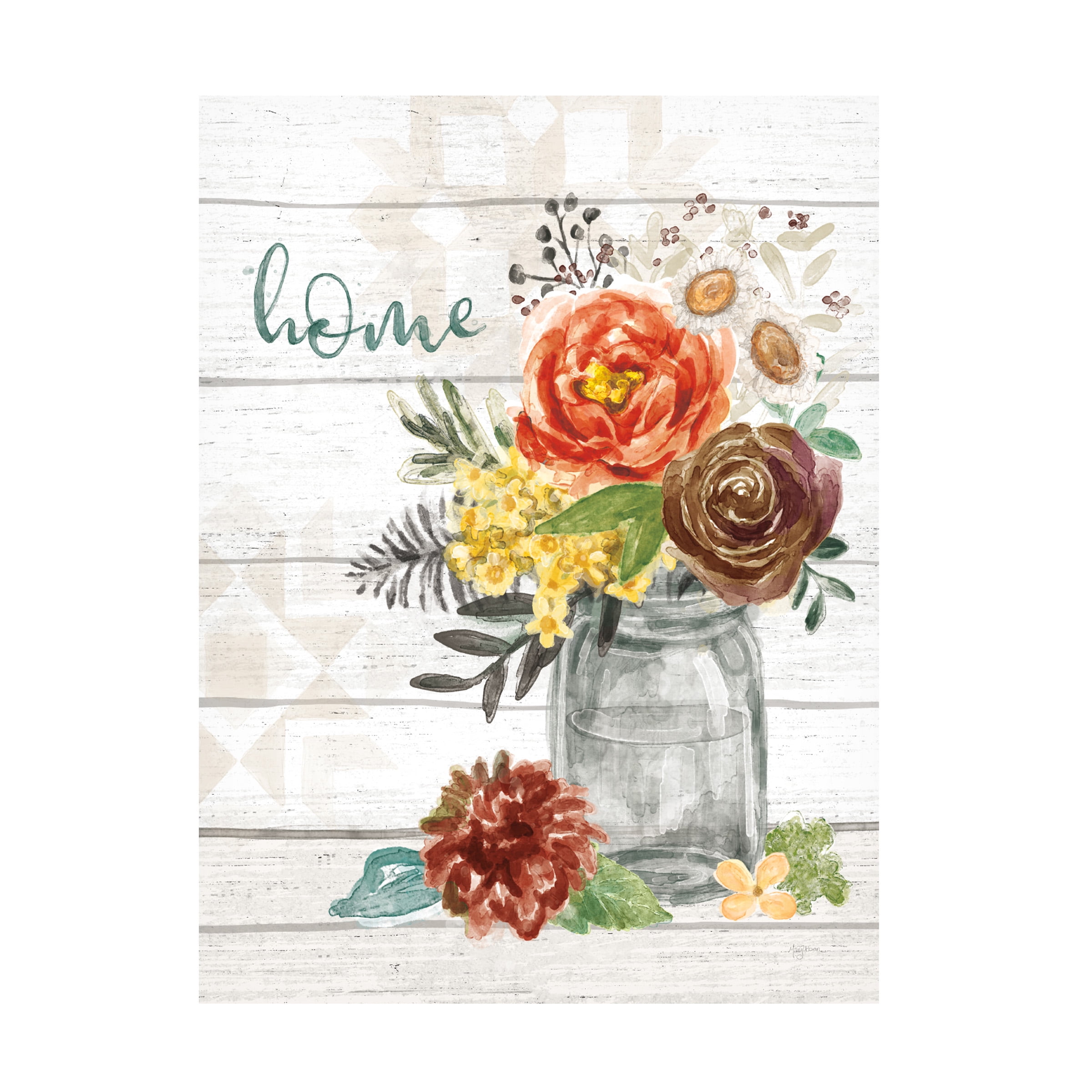 Mary Urban 'Flower Fest V' Canvas Art