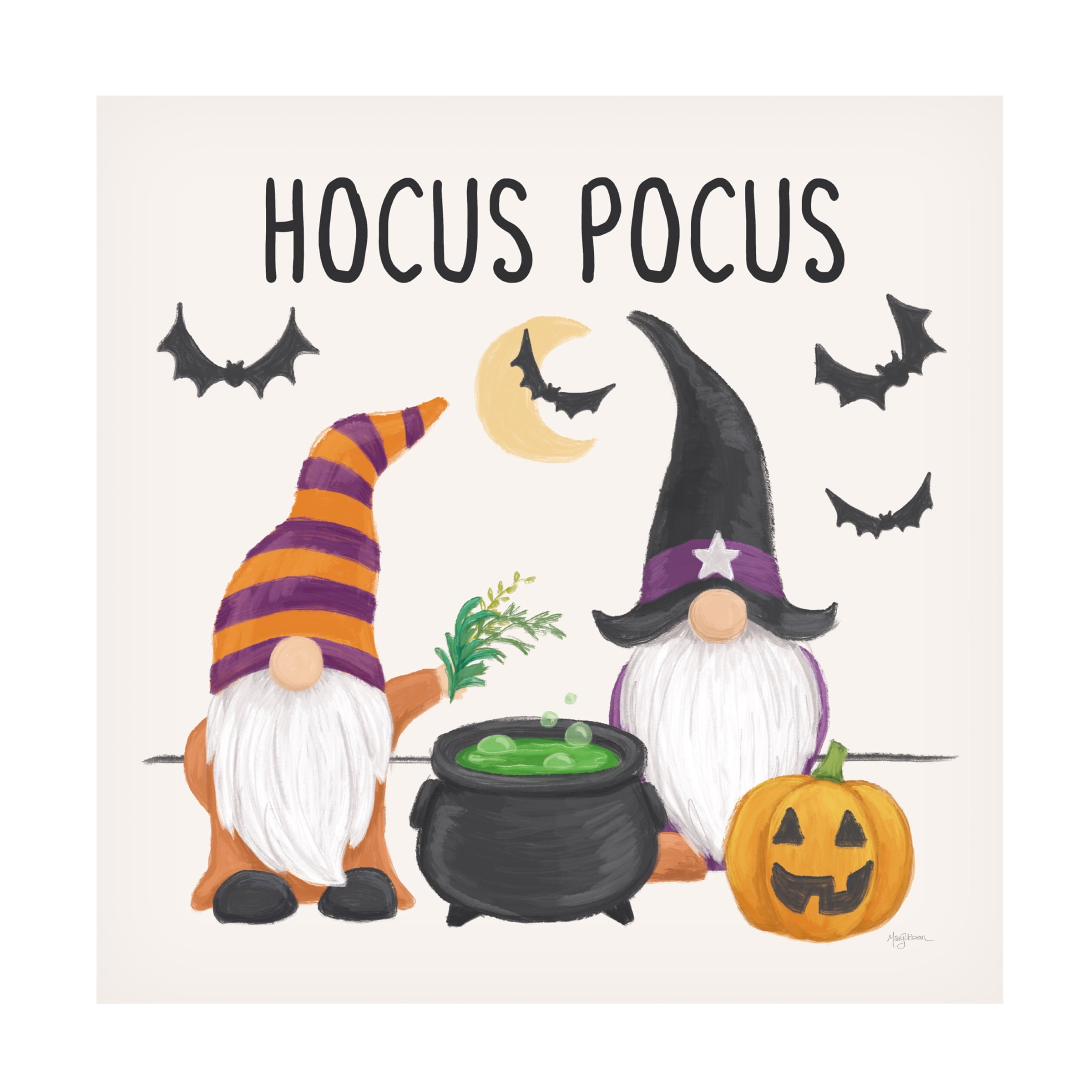 Mary Urban 'Halloween Gnomes II' Canvas Art