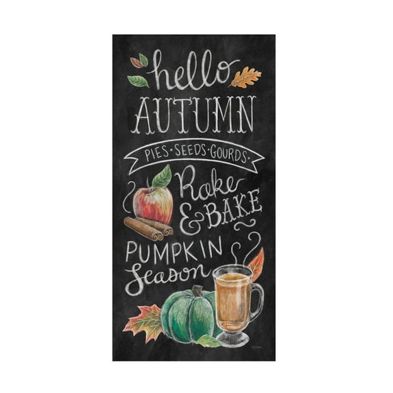 Mary Urban 'Harvest Chalk XI' Canvas Art