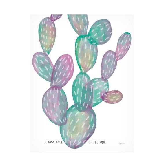 Mary Urban 'Lovely Llamas Cactus Grow' Canvas Art